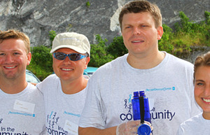 PwC community volunteer day at WindReach